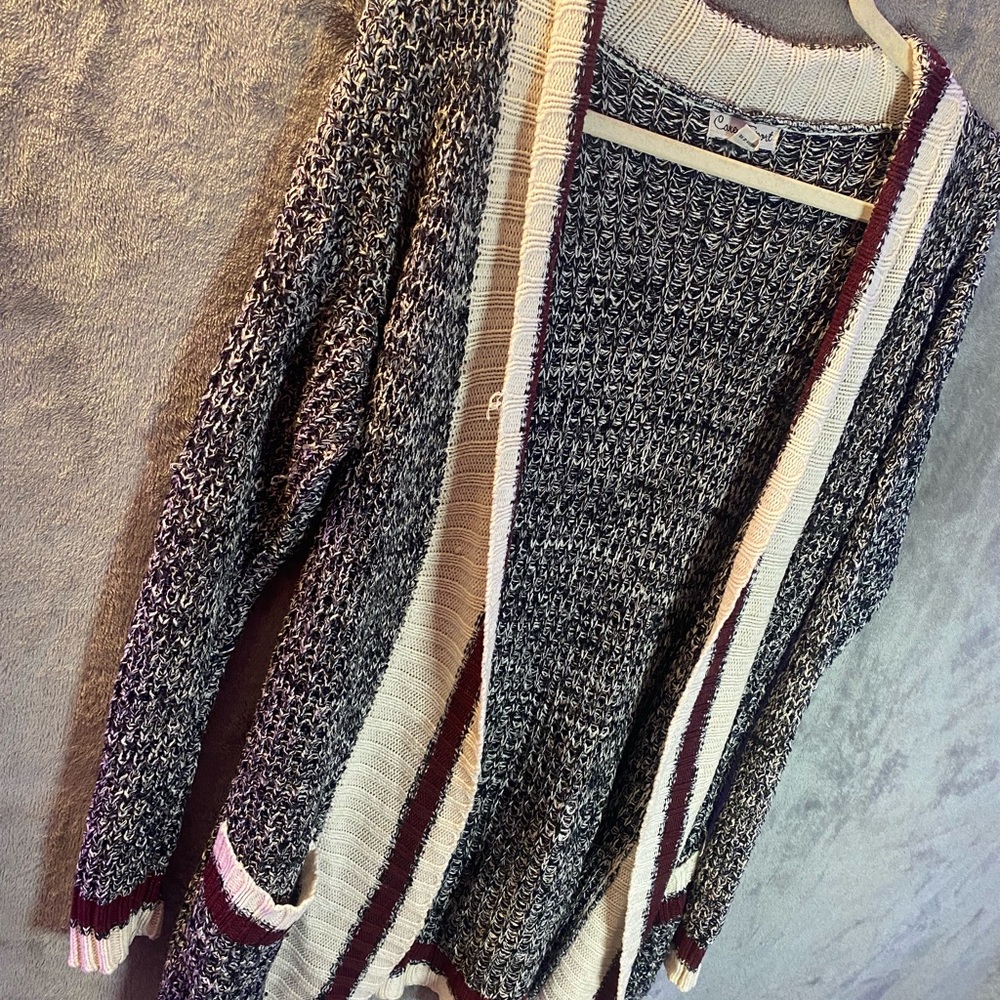 Knitted Style Cardigan